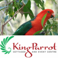 King Parrot Cottages & Event Centre logo, King Parrot Cottages & Event Centre contact details