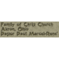 Family of Christ Church Akron logo, Family of Christ Church Akron contact details