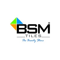 BSM TILES logo, BSM TILES contact details