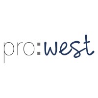 PRO:West logo, PRO:West contact details