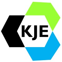 KJE logo, KJE contact details