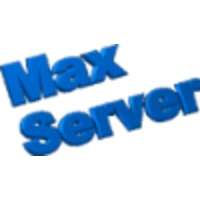 MaxServer logo, MaxServer contact details