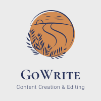 GoWrite logo, GoWrite contact details