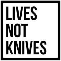 LIVES NOT KNIVES logo, LIVES NOT KNIVES contact details