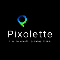 Pixolette logo, Pixolette contact details