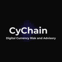 CyChain logo, CyChain contact details