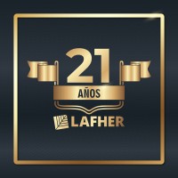 LAFHER logo, LAFHER contact details