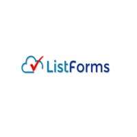 ListForms logo, ListForms contact details