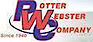 Potter Webster Company logo, Potter Webster Company contact details