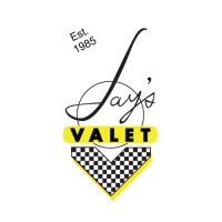 'Jay''s Valet' logo, 'Jay''s Valet' contact details