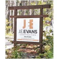 J.E. Evans Construction logo, J.E. Evans Construction contact details