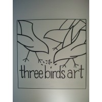 Three Birds Art logo, Three Birds Art contact details