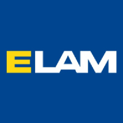 ELAM logo, ELAM contact details