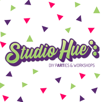 StudioHue DIY pARTies & Workshops logo, StudioHue DIY pARTies & Workshops contact details