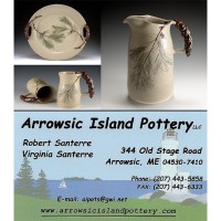 Arrowsic Island Pottery logo, Arrowsic Island Pottery contact details