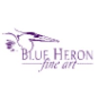 Blue Heron Fine Art logo, Blue Heron Fine Art contact details