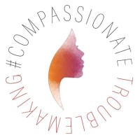 #CompassionateTroublemaking logo, #CompassionateTroublemaking contact details