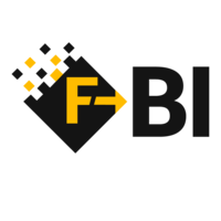 F-BI logo, F-BI contact details