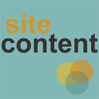 Site Content logo, Site Content contact details