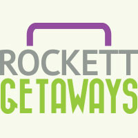 Rockett Getaways logo, Rockett Getaways contact details