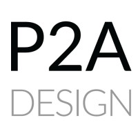 P2A DESIGN logo, P2A DESIGN contact details