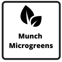 Munch Microgreens logo, Munch Microgreens contact details