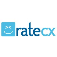 RateCX logo, RateCX contact details