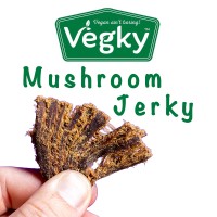 VEGKY - Vegan Mushroom Jerky logo, VEGKY - Vegan Mushroom Jerky contact details