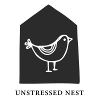 Unstressed Nest logo, Unstressed Nest contact details