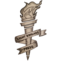 The Light Brigade Press logo, The Light Brigade Press contact details