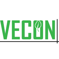 VECON logo, VECON contact details