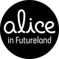 Alice in Futureland logo, Alice in Futureland contact details