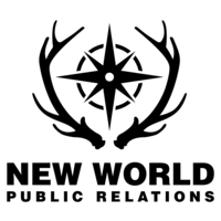 New World Public Relations logo, New World Public Relations contact details