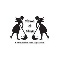 Mom's N Mop's logo, Mom's N Mop's contact details