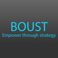 BOUST logo, BOUST contact details