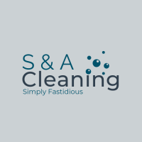 S & A Cleaning logo, S & A Cleaning contact details