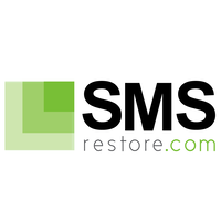 SMS Restore logo, SMS Restore contact details