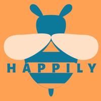 Happily Bee logo, Happily Bee contact details