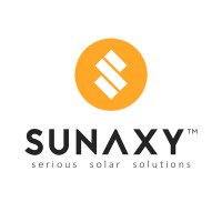 SUNAXY™ logo, SUNAXY™ contact details