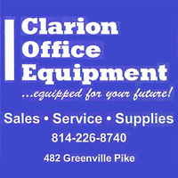 Clarion Office Equipment logo, Clarion Office Equipment contact details