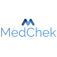 MedChek logo, MedChek contact details