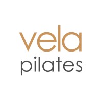 Vela Pilates logo, Vela Pilates contact details