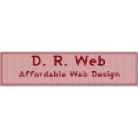 D. R. Web logo, D. R. Web contact details