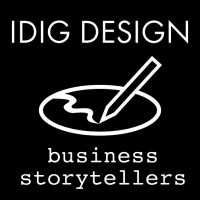 iDig Design logo, iDig Design contact details