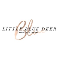 little blue deer logo, little blue deer contact details