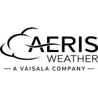 AerisWeather logo, AerisWeather contact details