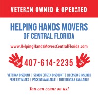 Helping Hands Movers of Central Florida logo, Helping Hands Movers of Central Florida contact details