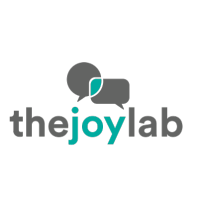 The Joy Lab logo, The Joy Lab contact details