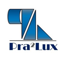 PRA²LUX logo, PRA²LUX contact details