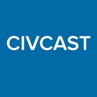 CIVCAST logo, CIVCAST contact details